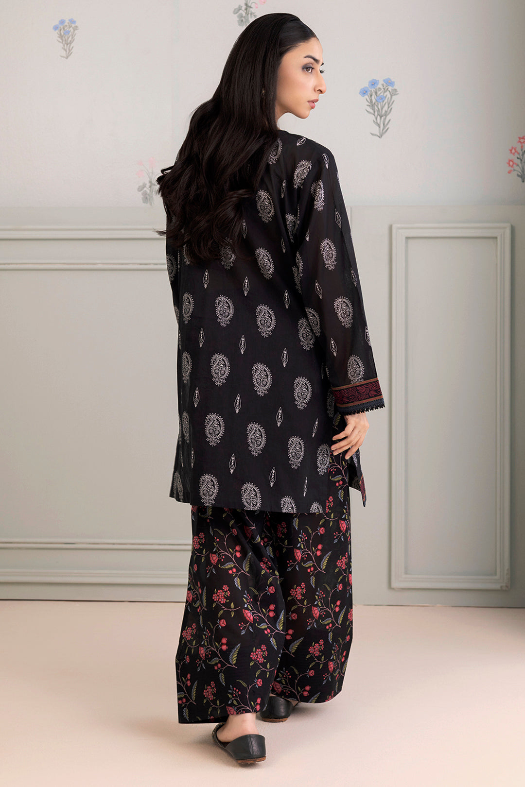 Embroidered Shirt Shalwar - 0309