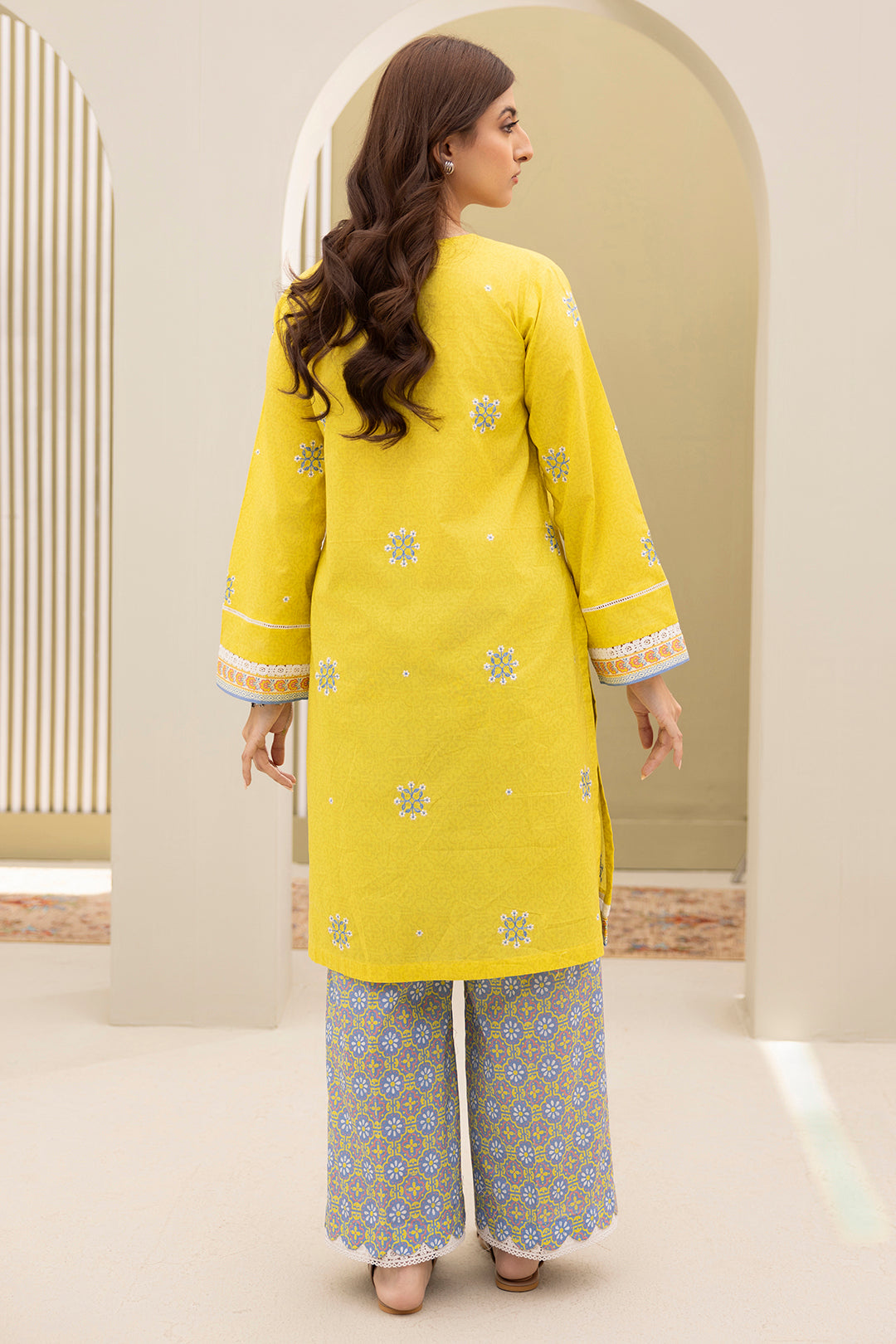 Embroidered Shirt Shalwar - 0310