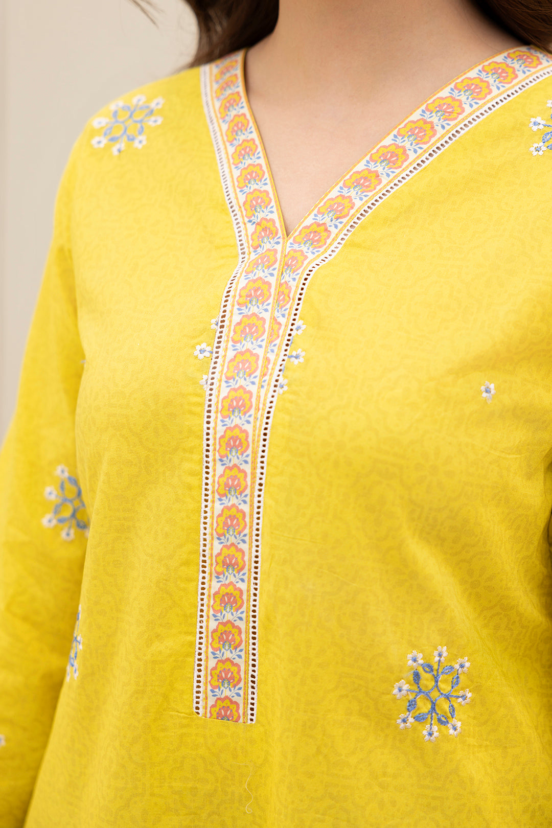 Embroidered Shirt Shalwar - 0310
