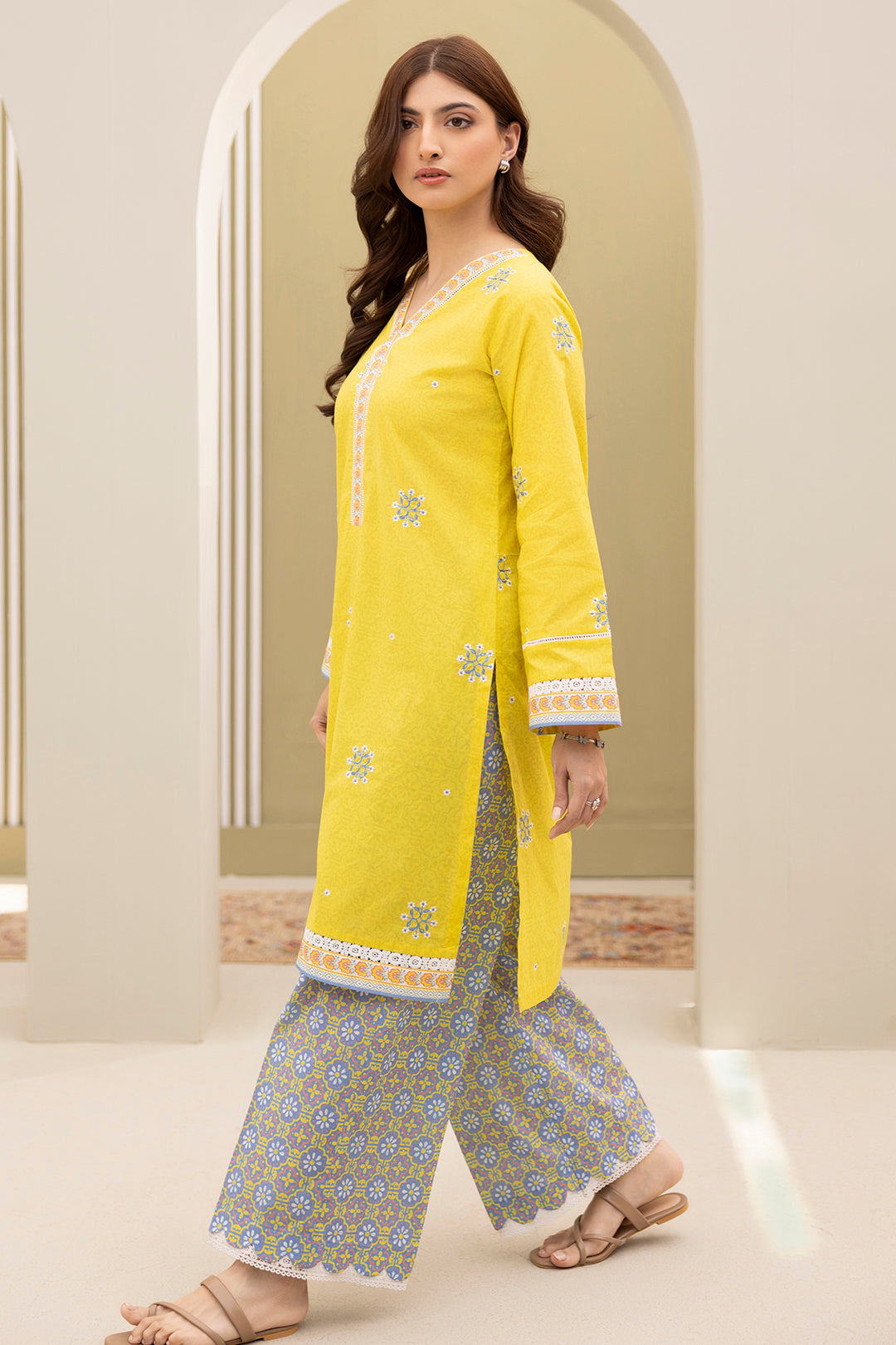 Embroidered Shirt Shalwar - 0310
