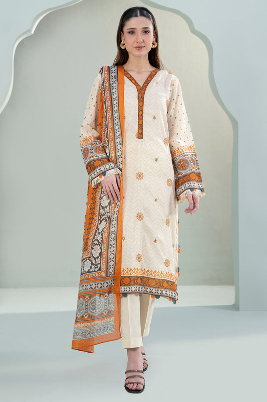 Embroidered Shirt Dupatta - 0312