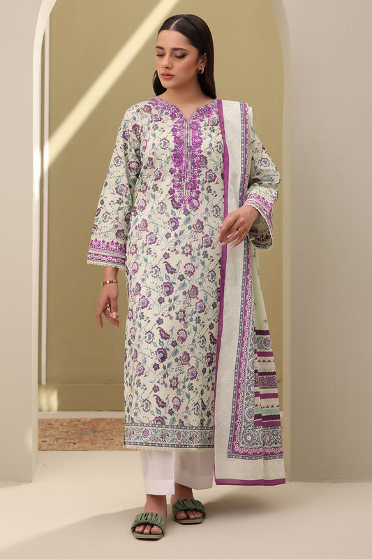 Embroidered Shirt Dupatta - 0313