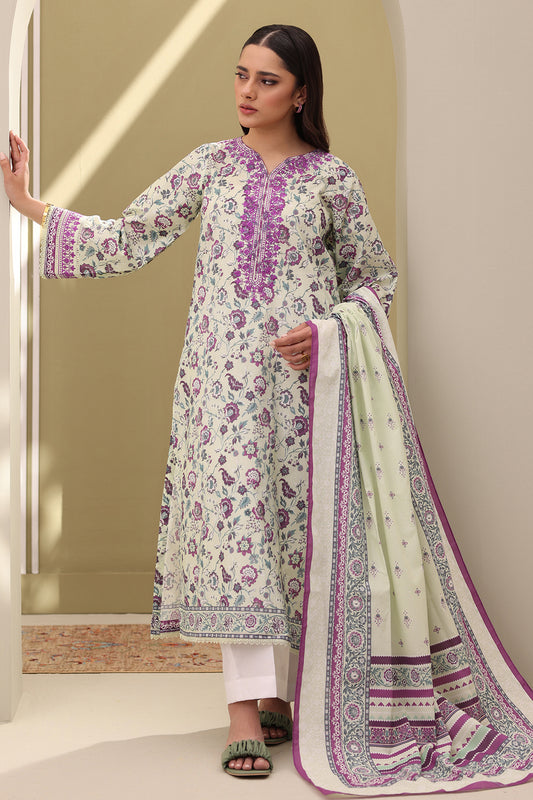 Embroidered Shirt Dupatta - 0313