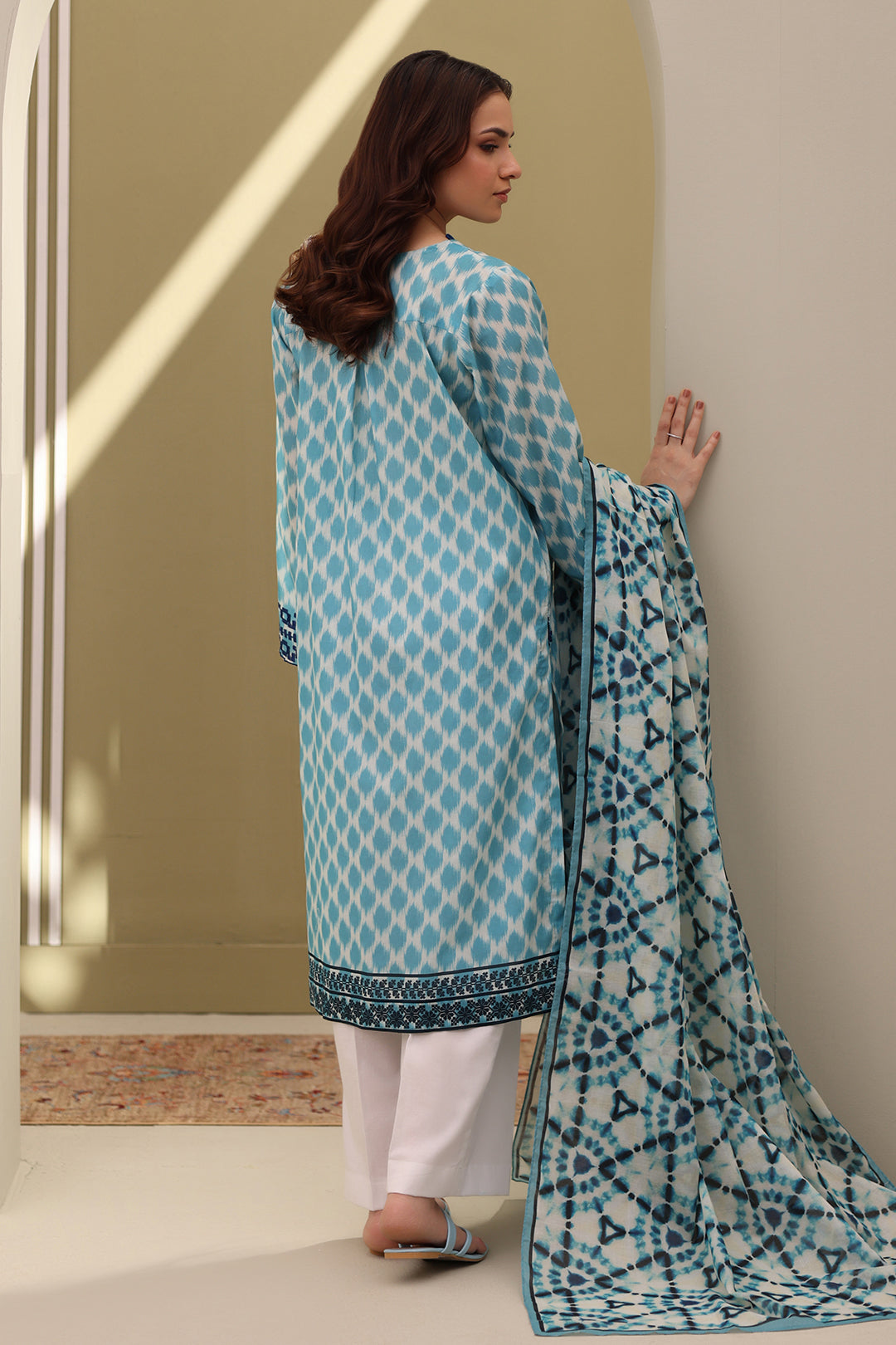 Embroidered Shirt Dupatta - 0374