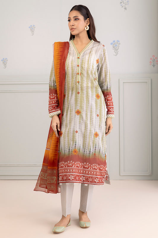 Embroidered Shirt Dupatta - 0375