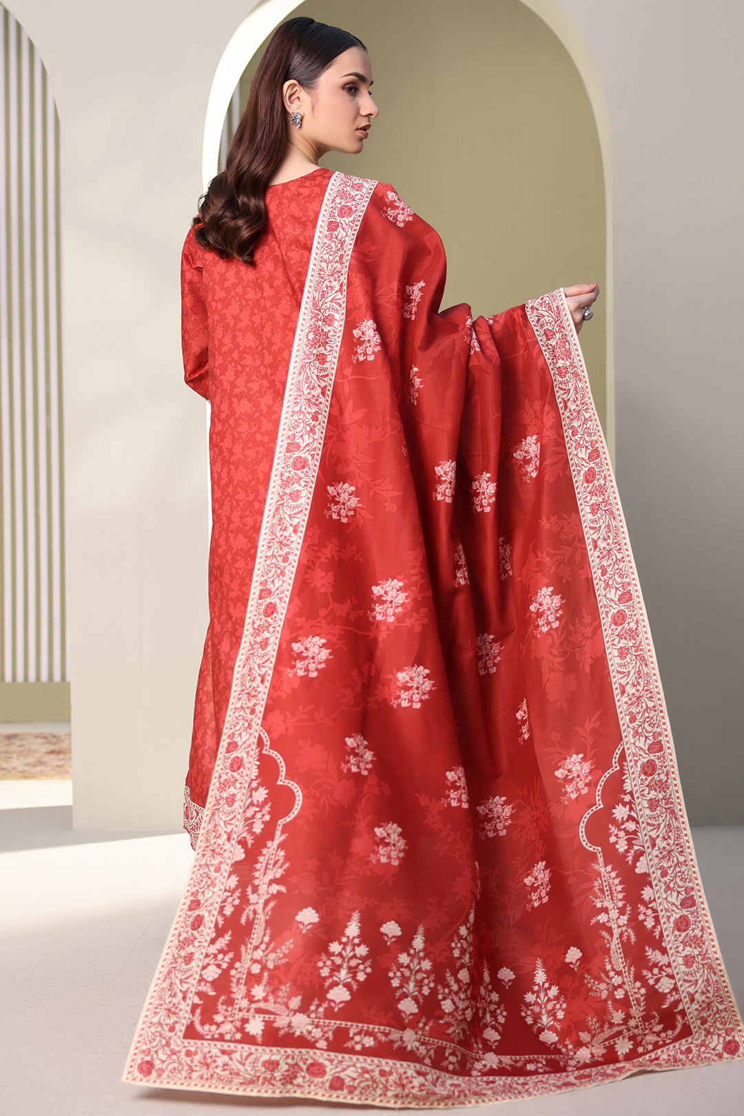 Embroidered Shirt Dupatta - 0376