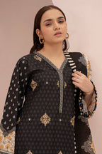 Embroidered Shirt Dupatta - 0377