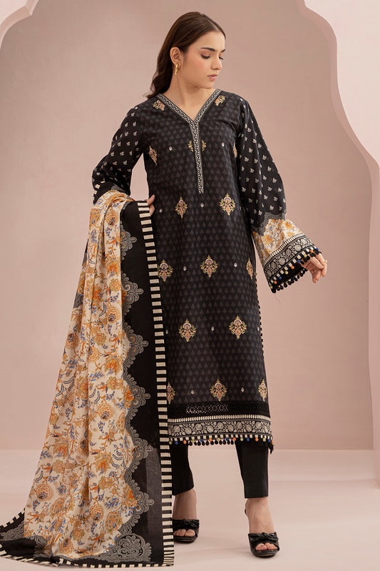 Embroidered Shirt Dupatta - 0377
