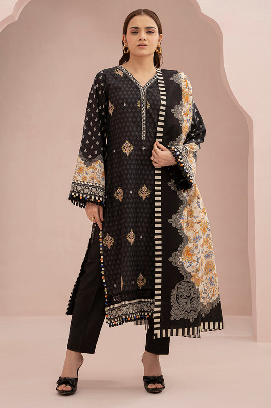 Embroidered Shirt Dupatta - 0377