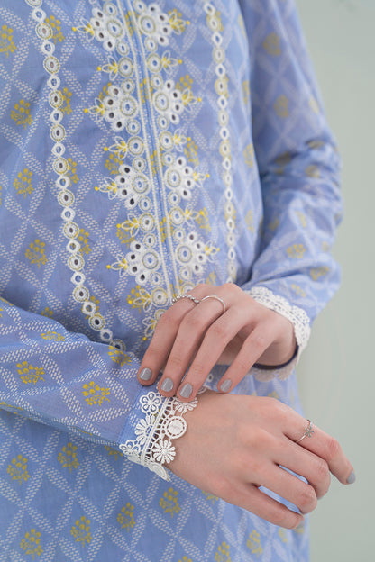 Embroidered Shirt Shalwar - 0417