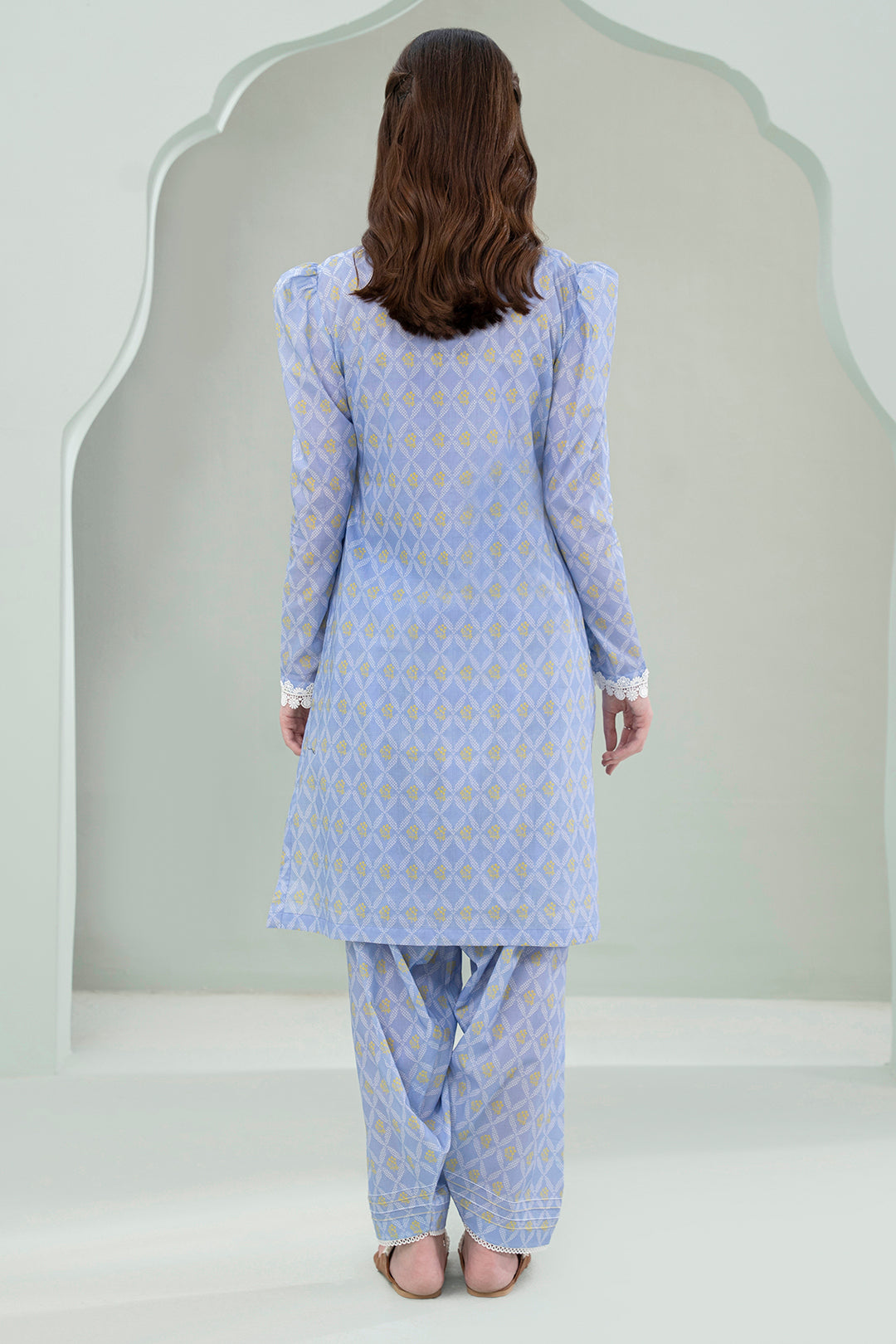 Embroidered Shirt Shalwar - 0417