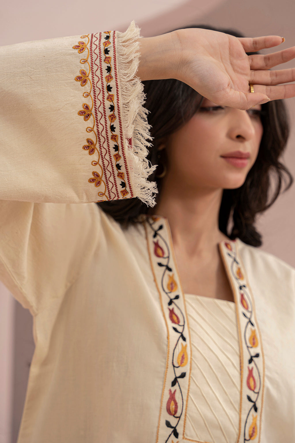 Embroidered Shirt Shalwar - 0418