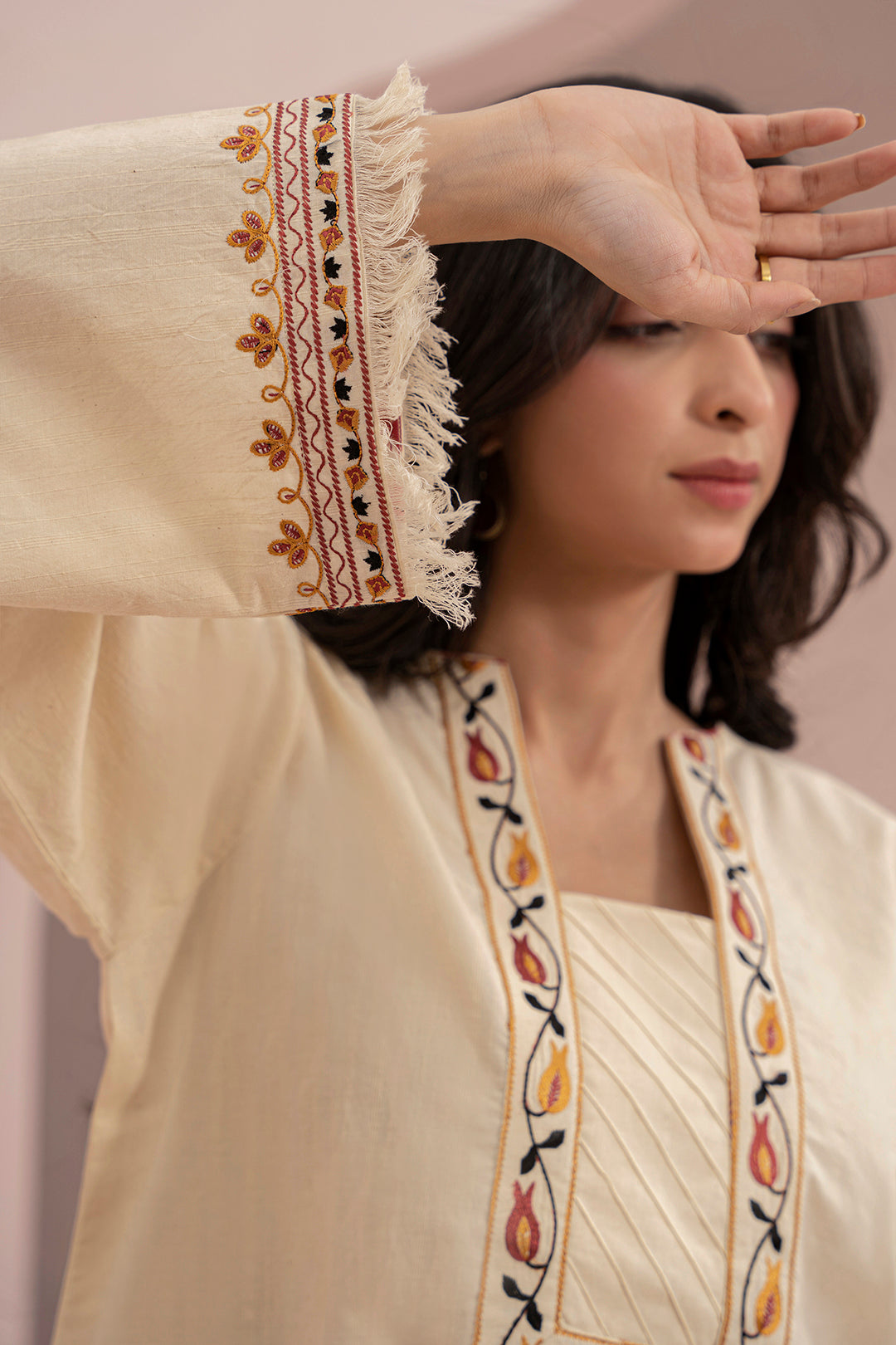 Embroidered Shirt Shalwar - 0418