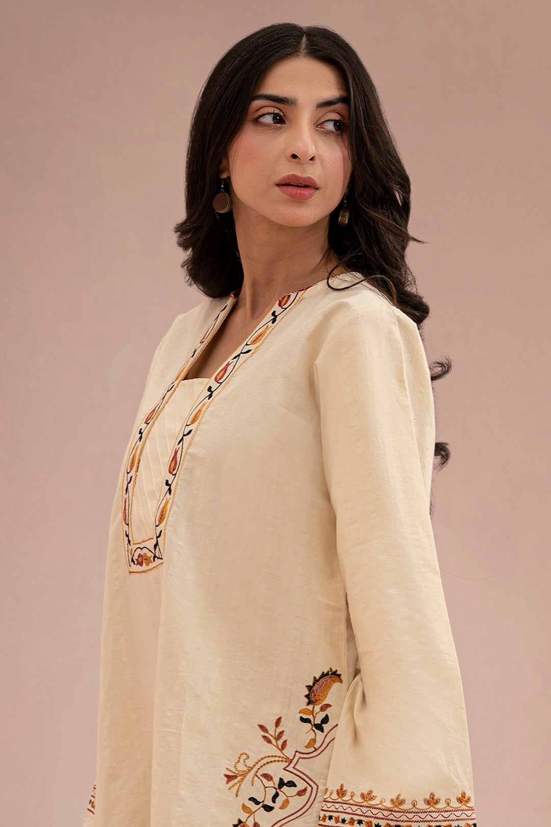 Embroidered Shirt Shalwar - 0418