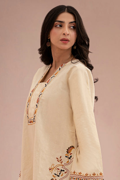 Embroidered Shirt Shalwar - 0418