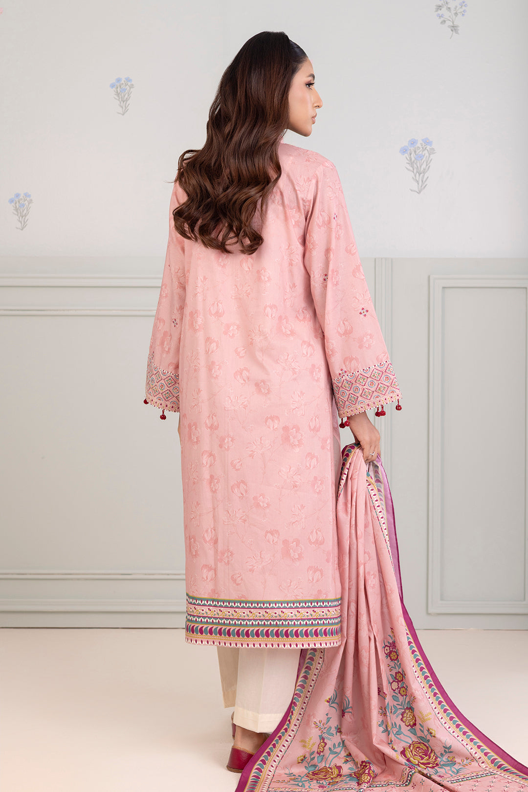 Embroidered Shirt Dupatta - 0420