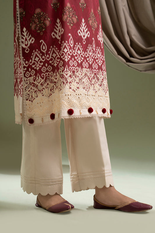 Embroidered Shirt Dupatta - 0421