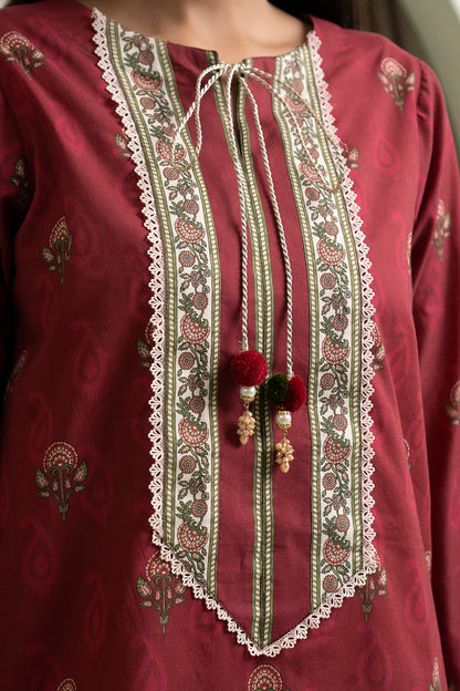 Embroidered Shirt Dupatta - 0421