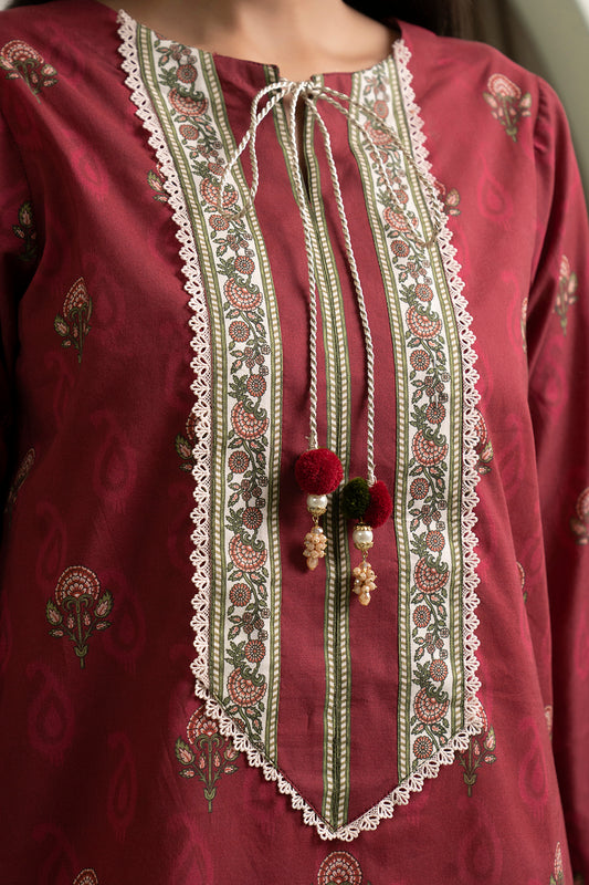 Embroidered Shirt Dupatta - 0421