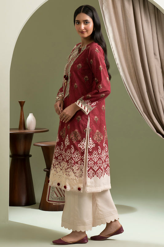 Embroidered Shirt Dupatta - 0421