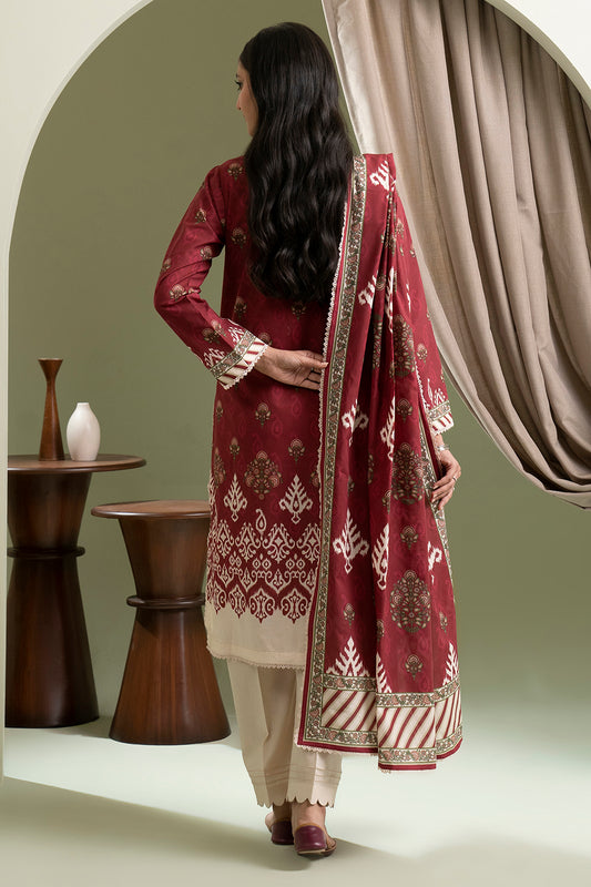 Embroidered Shirt Dupatta - 0421
