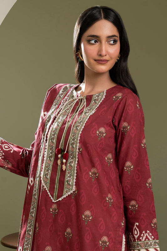 Embroidered Shirt Dupatta - 0421