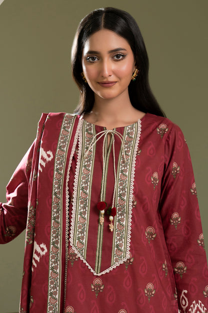 Embroidered Shirt Dupatta - 0421