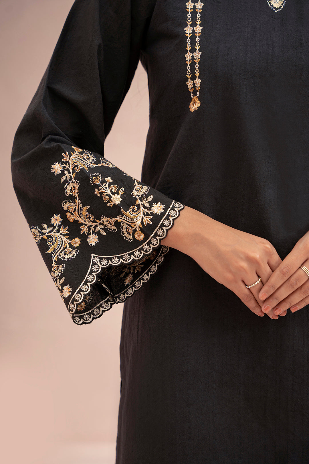 Embroidered Shirt Shalwar - 0478