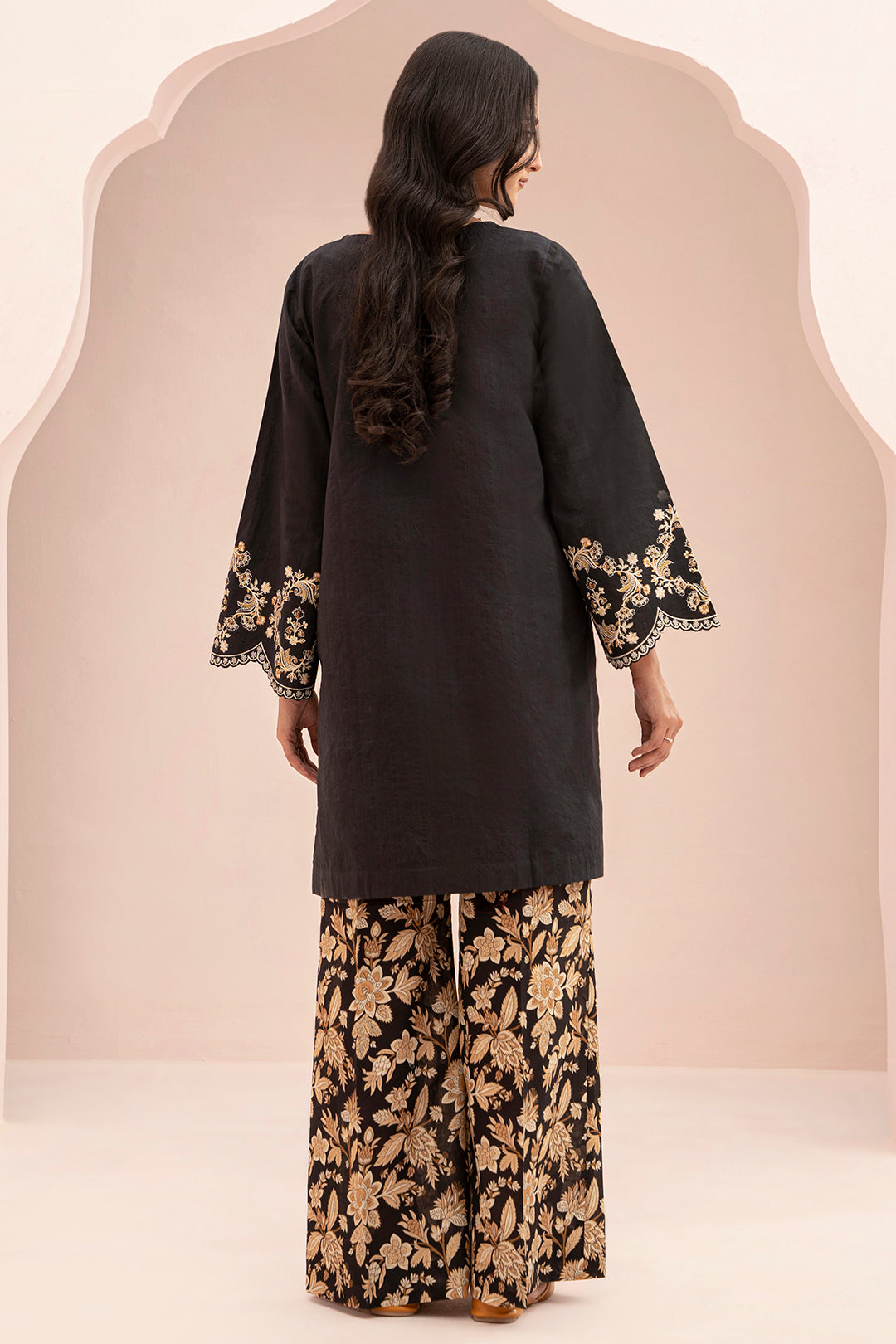 Embroidered Shirt Shalwar - 0478