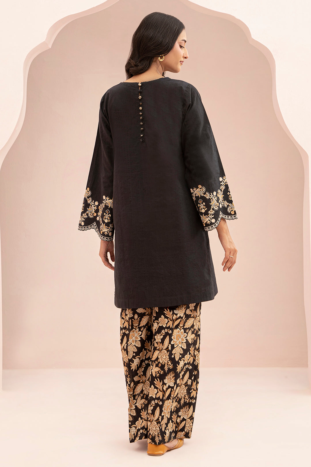 Embroidered Shirt Shalwar - 0478
