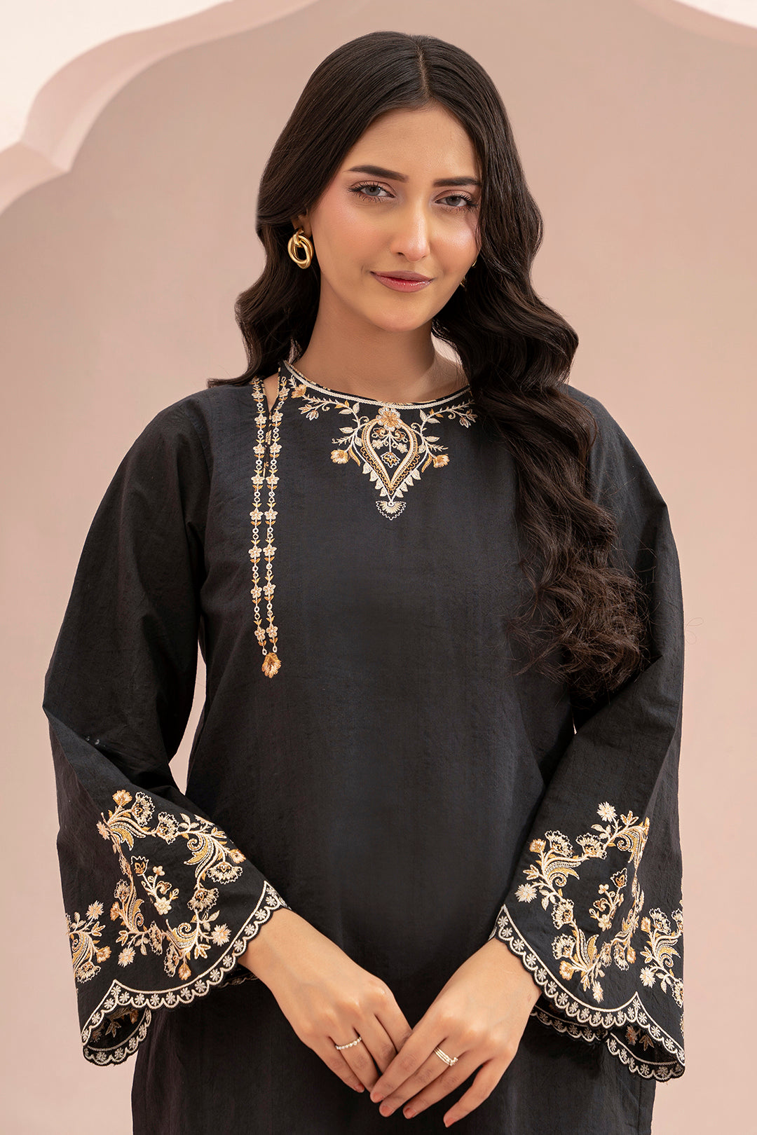 Embroidered Shirt Shalwar - 0478