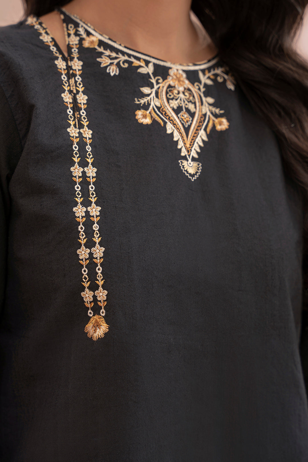 Embroidered Shirt Shalwar - 0478