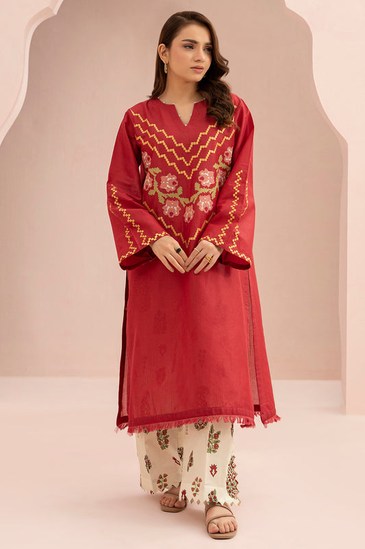 Embroidered Shirt Shalwar - 0484