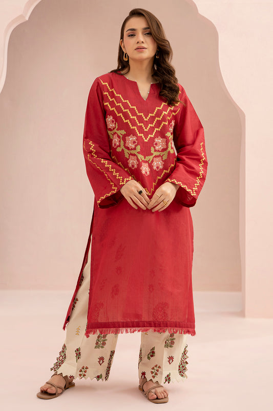 Embroidered Shirt Shalwar - 0484