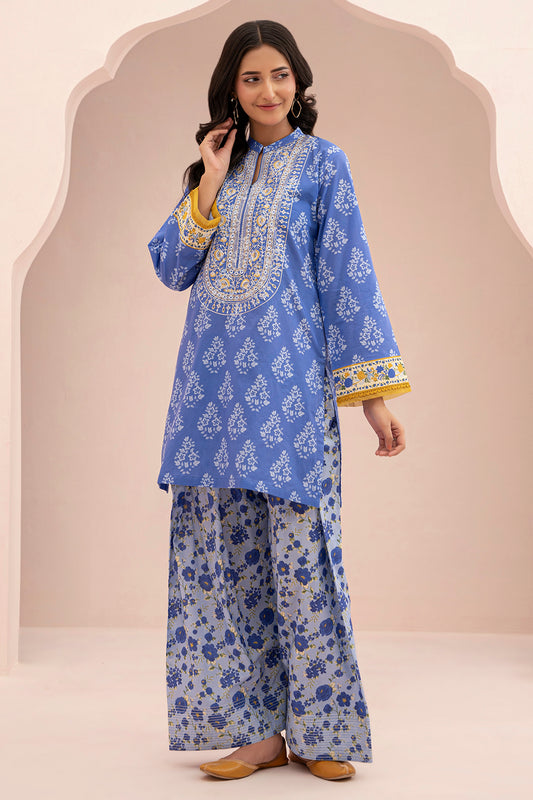Embroidered Shirt Shalwar - 0485