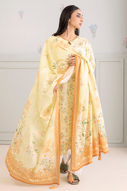 Embroidered Shirt Dupatta - 0486