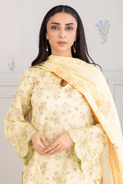 Embroidered Shirt Dupatta - 0486