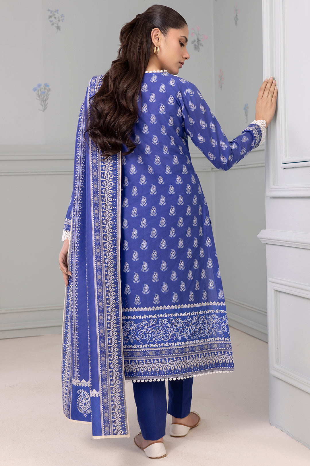 Embroidered Shirt Dupatta - 0487