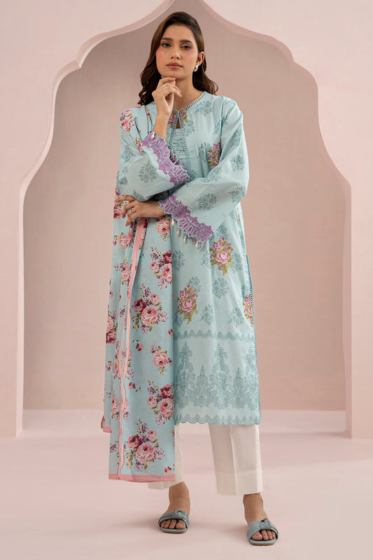 Embroidered Shirt Dupatta - 0488