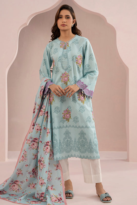 Embroidered Shirt Dupatta - 0488