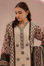 Embroidered Shirt Dupatta - 0489