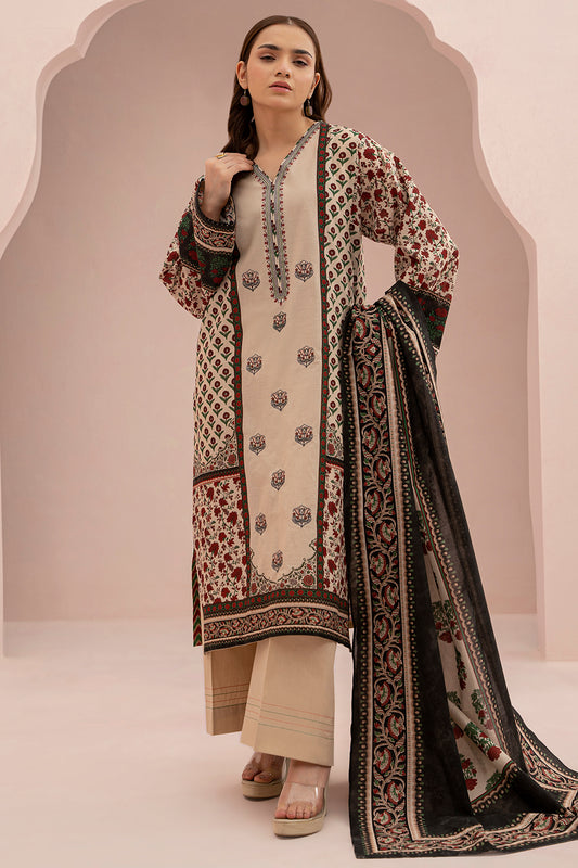 Embroidered Shirt Dupatta - 0489