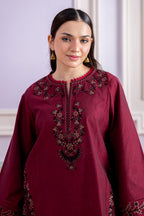 Embroidered Shirt Shalwar - 0528