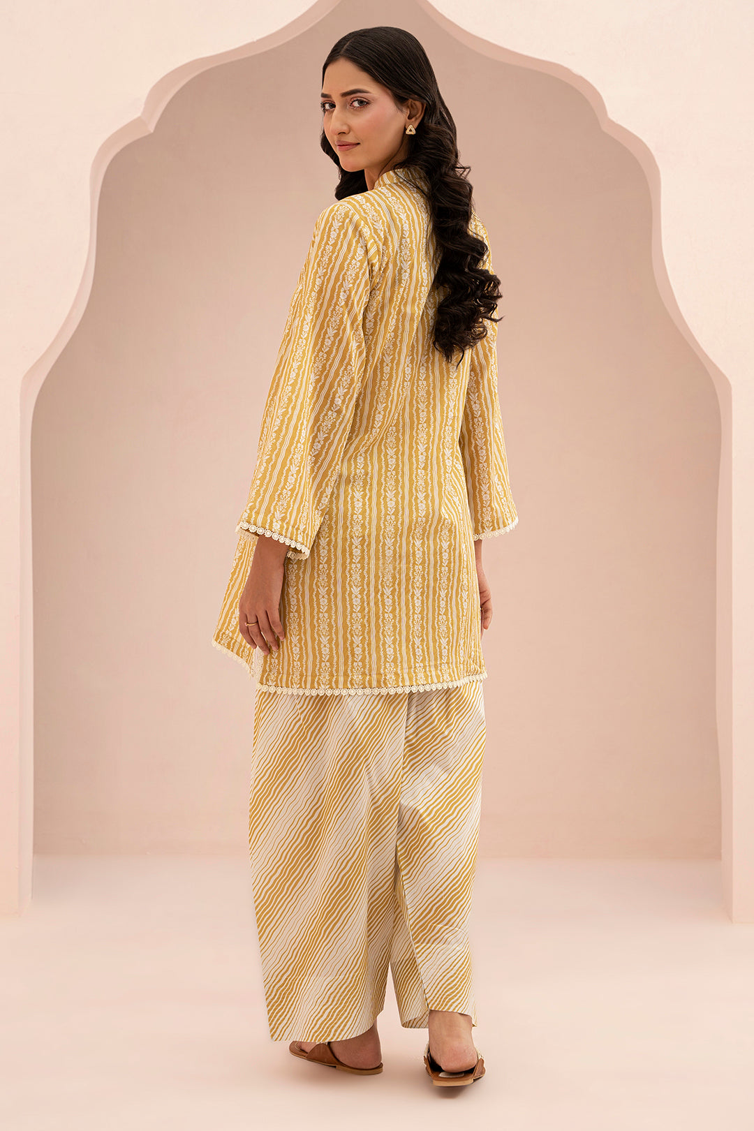 Embroidered Shirt Shalwar - 0551