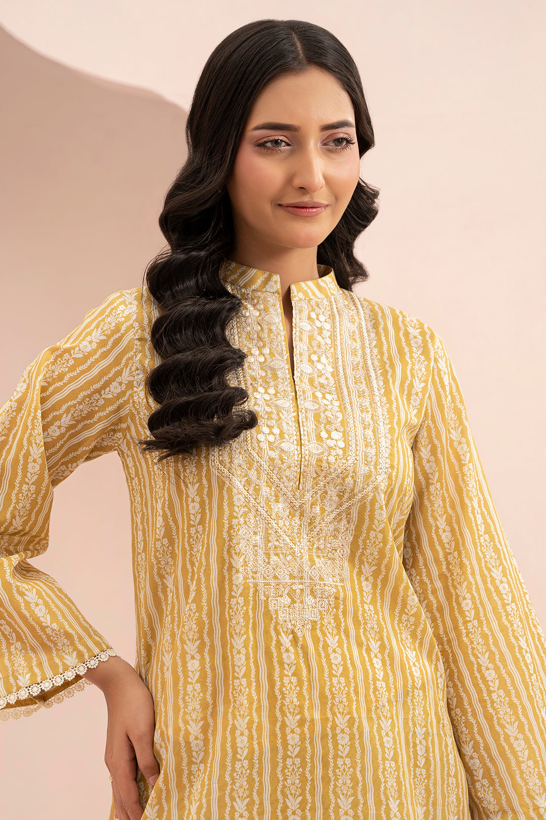 Embroidered Shirt Shalwar - 0551