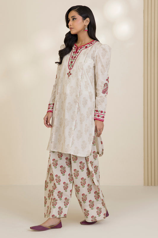 Embroidered Shirt Shalwar - 0555