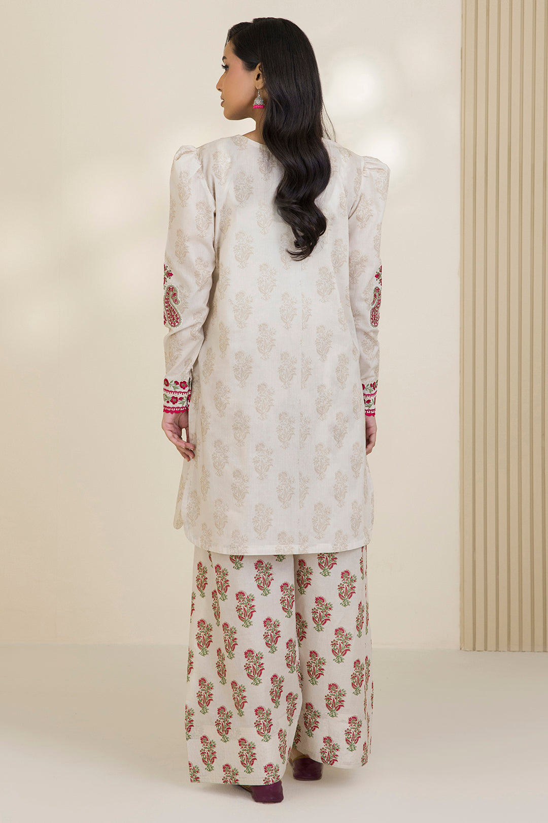 Embroidered Shirt Shalwar - 0555