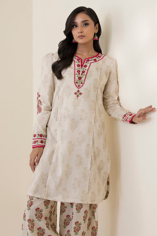 Embroidered Shirt Shalwar - 0555