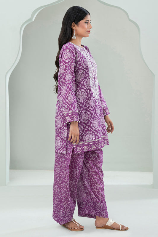 Embroidered Shirt Shalwar - 0559