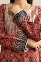 Embroidered Shirt Dupatta - 0560